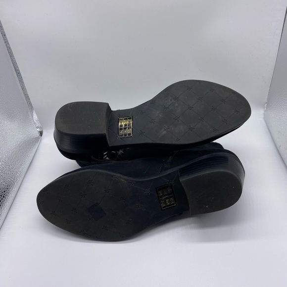 Jack Rogers Regan Black Suede Booties Size 7.5M - Picture 9 of 14